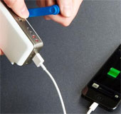 Charge the phone when the power goes out