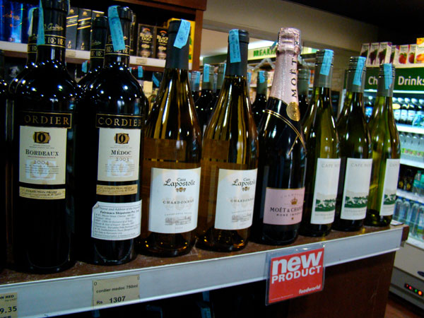 Checks can measure alcohol content in a full bottle