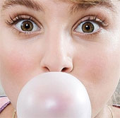 Chewing gum can cause persistent headaches