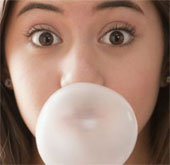 Chewing gum is prone to obesity