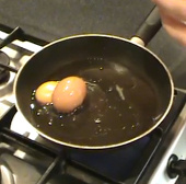 Chicken eggs are in chicken eggs