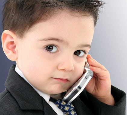 Children contaminated by mobile phones are twice as big as adults