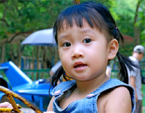 Children with 2 languages ​​can stutter