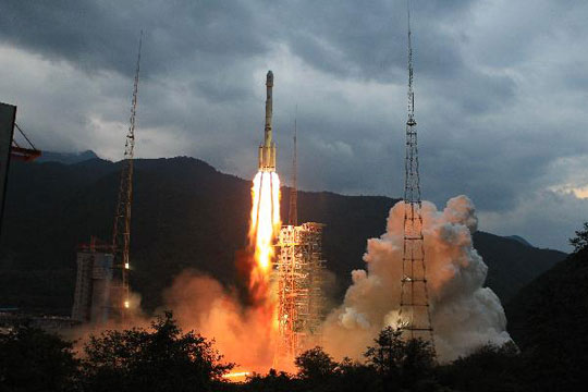 China built a model of the Moon exploration ship