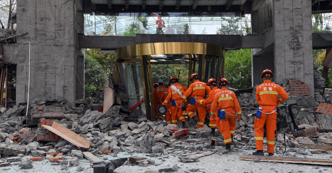 China built an early earthquake warning system in Sichuan
