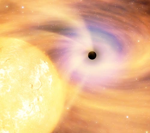 China creates cosmic black holes