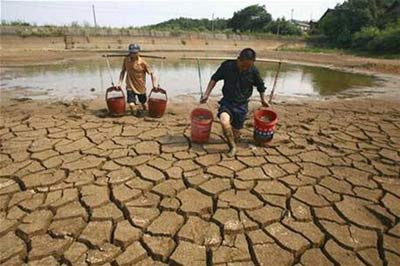 China: Drought causes 7.5 million people to lack drinking water
