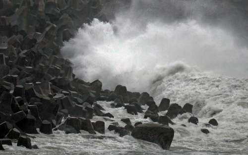 China evacuates tens of thousands of people avoiding super typhoons