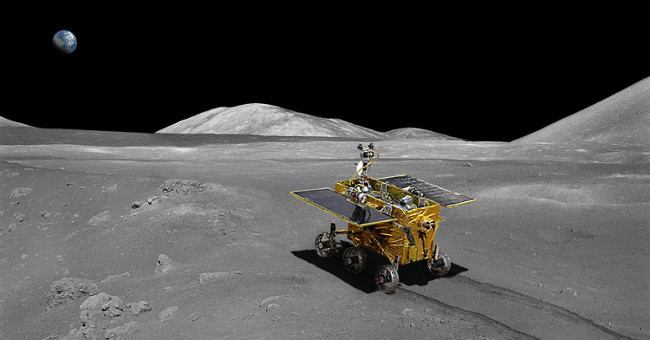 China farewell the Moon exploration robot