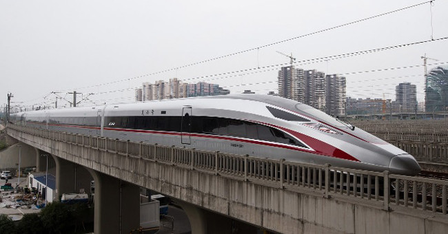 China: Fastest running high speed train in the world