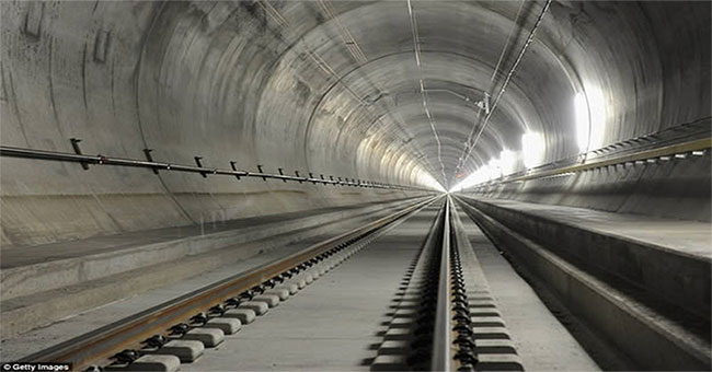 China is about to build the world's longest trans-sea railway tunnel