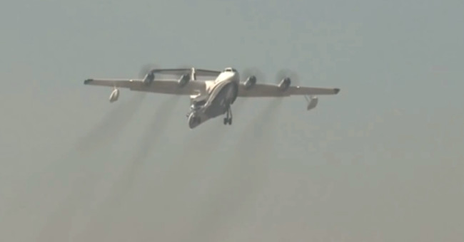 China is about to use the world's largest seaplane