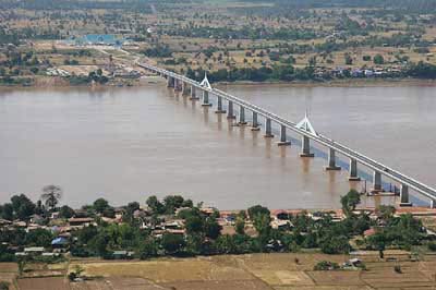 China, Laos, and Thai built transnational bridges