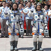 China launched the Shenzhou spacecraft 10