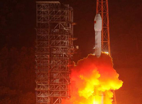 China launches satellite information