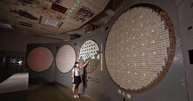 China opened its underground nuclear work to the public