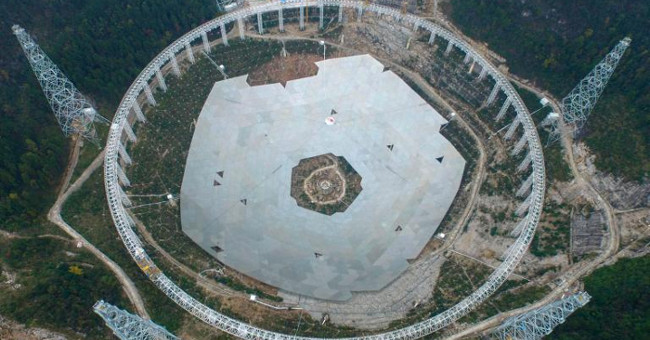 China relocated more than 9,000 people to hunt people out of space
