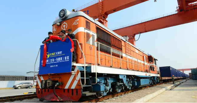China revived the 12,000km Silk Road to England