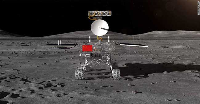 China successfully landed the probe on the dark side of the Moon