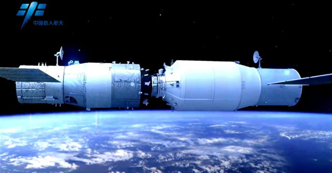 China will launch the first cargo spacecraft in April