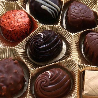 Chocolate helps heart healthy