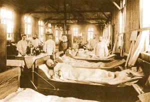 Cholera and great wars with people