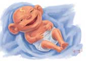 Choose diapers for babies