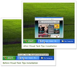 Choose the task visually