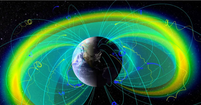 Chorus of plasma waves around the Earth
