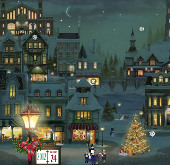 Christmas cards were caught by astronomers