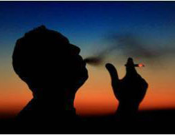 Cigarette smoke will inhibit anti-inflammatory enzymes