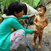 Clean water and numbers to speak