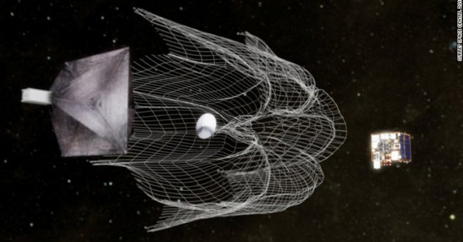 Clear up garbage on the vast universe