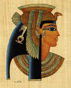 Cleopatra and mysterious hairstyles