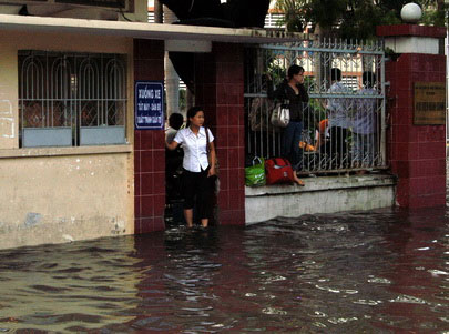Climate change scenario: More than 1/3 of the Mekong Delta is flooded
