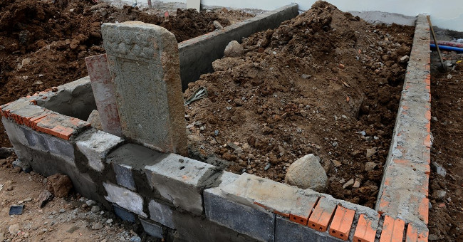 Close to the ancient tomb discovered in Saigon