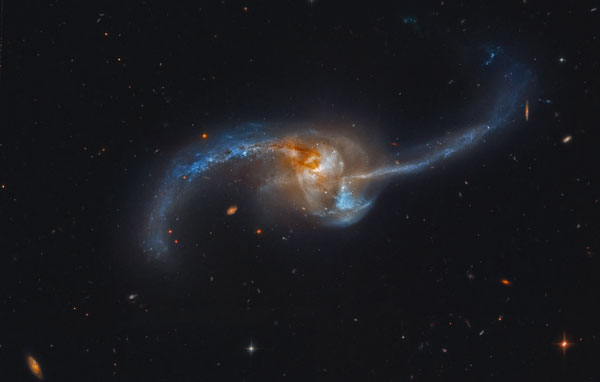 Close up of galactic conflict