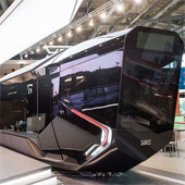 Close-up of the Russian One metro super prototype