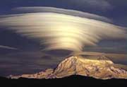 Clouds have strange shapes