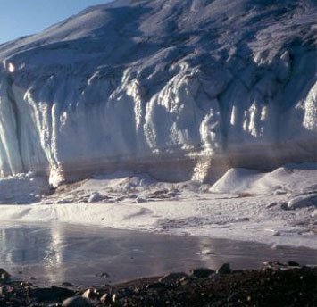 Clues to alien life in Antarctica?