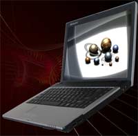 CMS launched the dual-core technology application laptop
