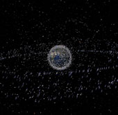 CO2 gas accumulates a lot of waste in space