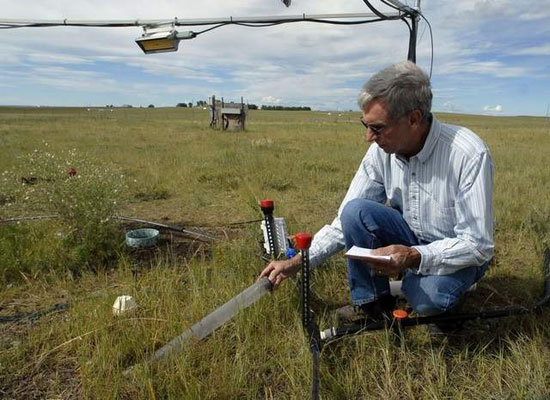 CO2 increases water holding capacity