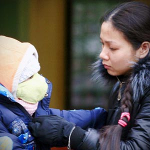 Cold air intensified, the North continued to be cold