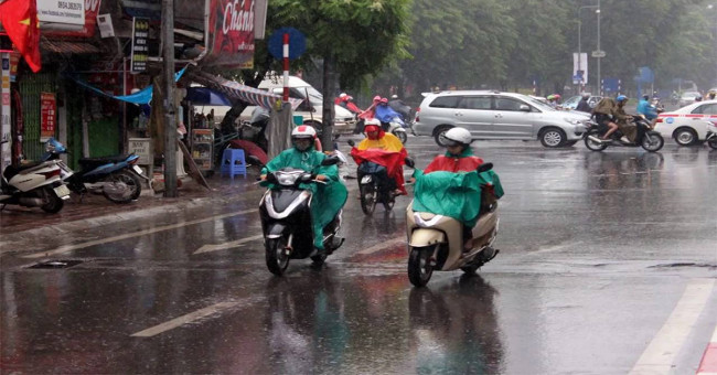 Cold air rushed to cause cold rain for the North from tomorrow