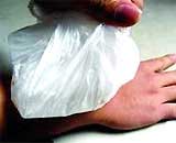 Cold compress for injury