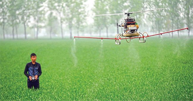 Colombia uses drones to spray coca to prevent them from being synthesized into cocaine