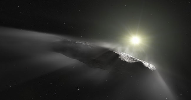 Comets and asteroids sprinkle life across the galaxy?