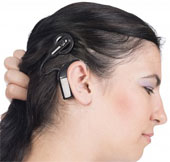 Coming with a cochlear implant