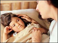 Common mistakes when caring for a sick child